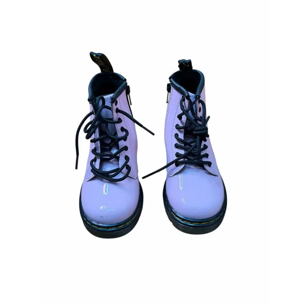 Dr. Martens 1460 8-Eye Patent Boot Pale Pink